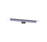 Kessel LINEARIS Comfort fixation de caniveau de douche 48929M 850 mm, avec collerette d'étanchéité