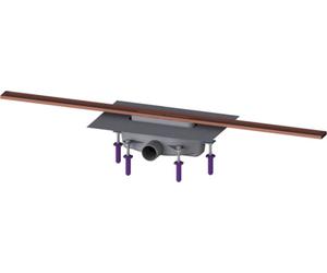 Kessel Linearis Infinity drain de douche 100 cm cuivre 45203.10