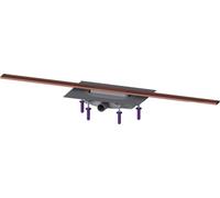 Kessel Linearis Infinity drain de douche 110 cm cuivre 45303.11