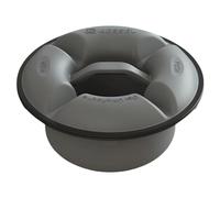 KESSEL Siphon Anti Odeur pour Bonde Ultraplat - Bouchon de Drain Gris en Plastique
