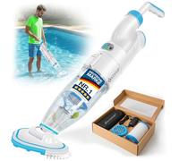 KESSER® Aspirateur de piscine avec batterie - Aspirateur électrique de piscine avec filtre et système à 2 vitesses - Kit de nettoyage sans fil jusqu'à 15 m³