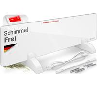 KESSER® Chauffage infrarouge anti-moisissure, éliminateur de moisissures, chauffage pour salle de bain et mural, 50 W