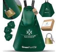 KESSER® Sac d'arrosage pour arbres set 8x sacs à 100L & sacs d'arrosage pour arbres Sac en PVC durable résistant aux UV Sac d'arrosage pour arbres Système d'arrosage jardin avec serrure vert