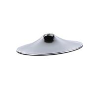 kesurpae Plaque de Fixation pivotante de Rechange en métal de 45 cm de diamètre pour Chaise élégante, Support de Chaise de Table à Manger, Tabouret de Bar, Base de Ronde pour