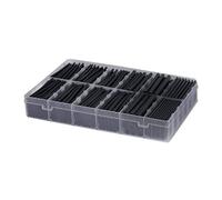 kesurpae Protecteur de câble, tube thermorétractable, température de récupération complète 125 °C, inflammabilité V W-1, température de fonctionnement -55 ℃ à 125 ℃, fil