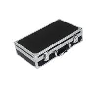 kesurpae Solution de boîte à Outils compacte et Portable, conçue pour Les Artisans et offrant Un équipement de sécurité et de Transport d'instruments, Noir et argenté, 30.2 x 17.2 x 7.6 cm