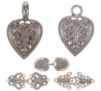 KESYOO 4pcs Clips de Robe pour Femmes en Alliage de Zinc, Épingle à Cardigan Vintage, Facile à Utiliser et Résistant la Déformation, pour Soirées et Rendez-vous