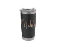 Ketchikan Alaska Design vintage élégant Gobelet isotherme en acier inoxydable double paroi