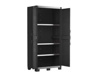 Keter 241543 XL Armoire De Rangement Haute Pour Le Garage - 89x54x188 Cm