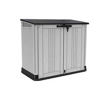 Keter Store It Out Midi coffre de rangement extérieur 880 L gris anthracite pour 2 poubelles 120 L (249442)