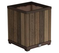 KETER 261033 garden planter walnut
