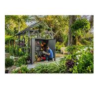 Keter Abri de jardin Cortina Alto 150 L gris 444963