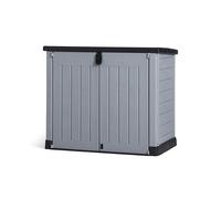KETER Abri Horizontal Range Poubelle SIO Pro - 1200 litres - Gris