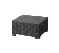 Allibert Table de jardin California gris graphite
