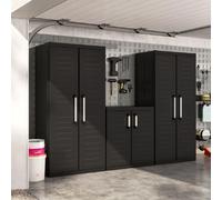 Keter Armoire basse Detroit XL - Noir