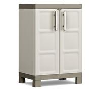 KETER | ARMOIRE BASSE EXCELLENCE , Sable /Terre, 65 x 45 x 97 cm