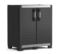 Keter Armoire basse XL Garage, plastique, noir, 89 x 54 x 99 cm