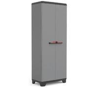 Keter Armoire de Rangement Gris et Noir
