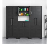 Keter Armoire de rangement polyvalente - Noir