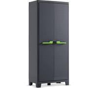 Keter Armoire de stockage avec étagères Moby gris graphite 182 cm