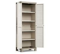 KETER ARMOIRE HAUTE EXCELLENCE . Sable/Terre. 65 x 45 x 182 cm