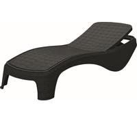 KETER ATLANTIC Chaise longue, 197 x 74 x 36 cm, graphite 17199231