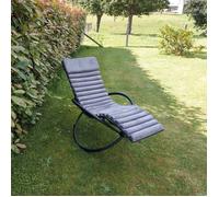Bain de soleil à bascule swing luxe monaco - gris Keter 14-700871 bleu G