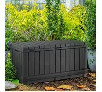 Keter Boîte de rangement de jardin Kentwood 350 L Anthracite 445130