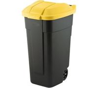 Keter Cendrier 110 L jaune-noir