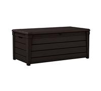 KETER BRIGHTWOOD 454L Coffre de rangement 145 x 69,7 x 60,3 cm, marron 17194454