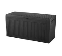 Keter Comfy coffre de jardin 270 L en résine graphite 116,7 x 44,7 x 56 cm (255167)