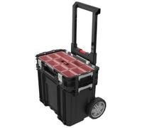 KETER CONNECT Valise a outils + compartiments 57x37x55cm noir 172056661