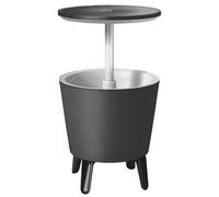 KETER COOL BAR Table de cocktail, gris/blanc 17186745