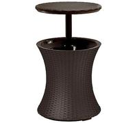 KETER COOL BAR ROTIN Table de cocktail, marron 17194548
