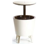 KETER COOL BAR Table de cocktail, créme/marron 17186745