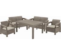 KETER CORFU FIESTA Ensemble de jardin, cappuccino/beige 17198008