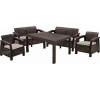 KETER CORFU FIESTA Ensemble de jardin, marron/beige 17198008