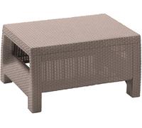 KETER CORFU Table de salon, 77 x 57 x 42 cm, cappuccino 17197360