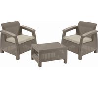 KETER CORFU WEEKEND Ensemble de jardin, cappuccino/beige 17197786