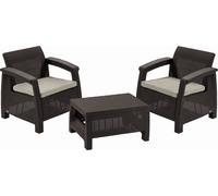 KETER CORFU WEEKEND Ensemble de jardin, marron/beige 17197786