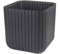 KETER CUBE PLANTER L Pot, 39,5 x 39,5 x 39,5 cm, anthracite 17201220