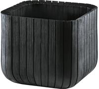 KETER CUBE PLANTER M Pot, 29,5 x 29,5 x 29,7 cm, antracite 17202066