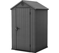 Keter Darwin 4 x 4 maison de jardin grise, avec plancher