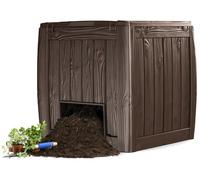 KETER DECO 340L Composteur, avec base, marron 17196661