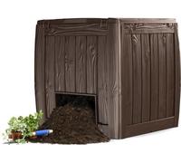 KETER DECO 340L Composteur, avec base, marron 17196661
