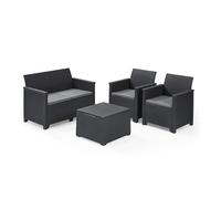 Keter Emma Salon de Jardin Graphite