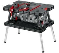 KETER Établi rabattable 85x55x75,5cm noir 17182239