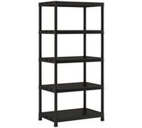 Etagere de rangement Plus XL 5 - 90 x 60 x 187 cm - Noir