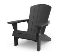Keter - Chaise Adirondack Alpine - Antracite Style Bois