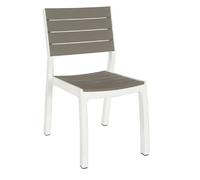 Keter Fauteuil de jardin Harmony - Blanc et cappuccino